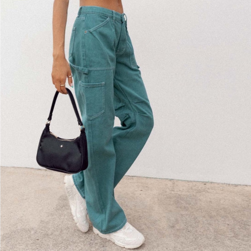 MIAMI VICE PANTS GREEN - NWT